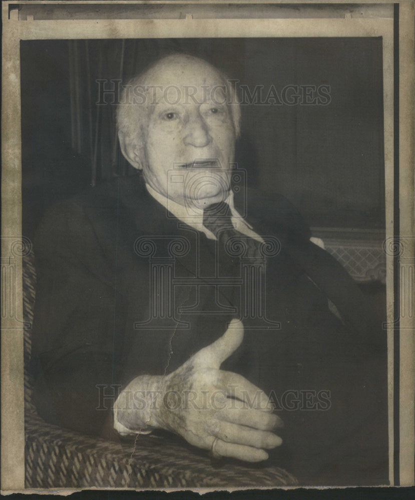 1973 Press Photo Adolph Zukor,Paramount chairmain - Historic Images