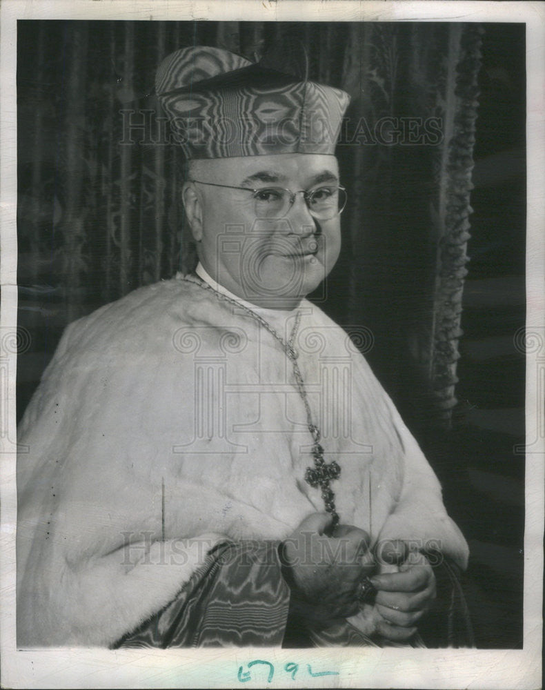 1946 Press Photo Cardinal Francis Spellman - Historic Images