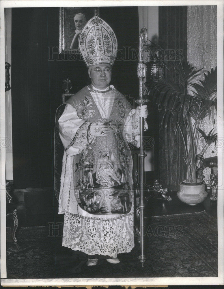 Undated Press Photo Cardinal Francis Spellman - Historic Images