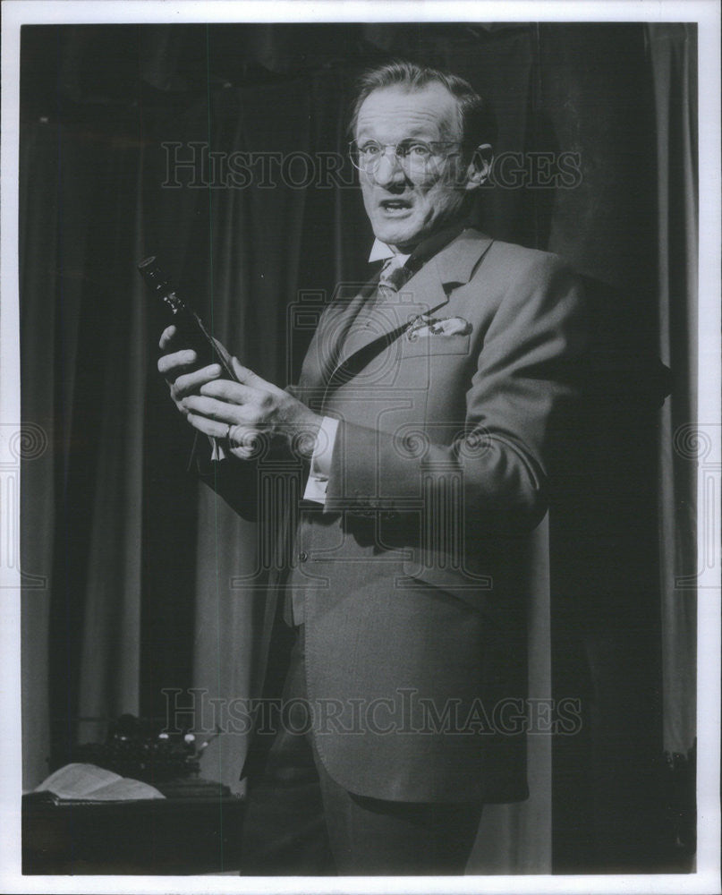 1970 Press Photo Max Morath, actor. - Historic Images