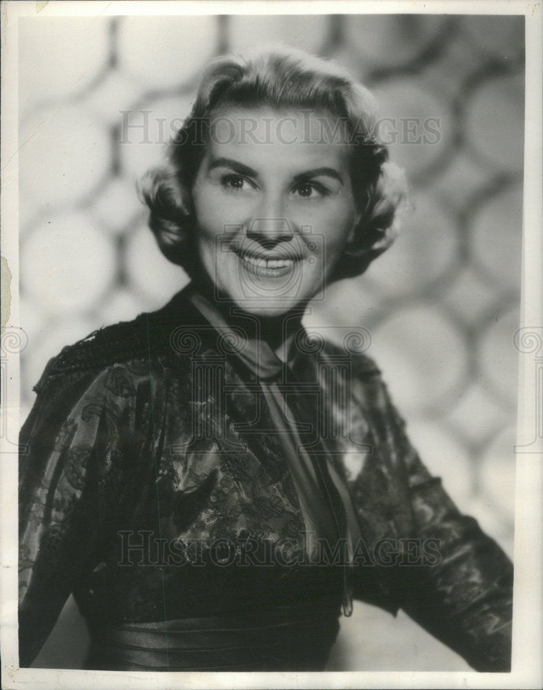 1958 Press Photo Rose Marie Former Child Star Comedienne - Historic Images