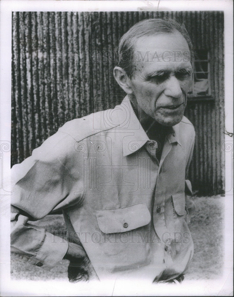 1963 Press Photo Lord and Master of Hawaiian Island Niihau, Alymer Robinson - Historic Images