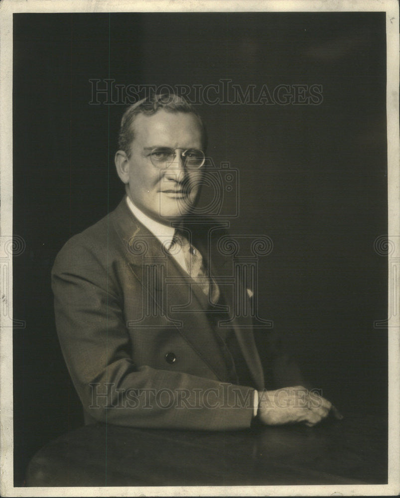 1956 Press Photo Walter A Strong, Chicago Daily News - Historic Images