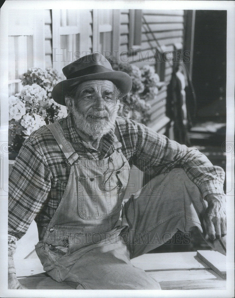 1963 Press Photo Frank McGrath playing Uncle Lucius in Tammy ...