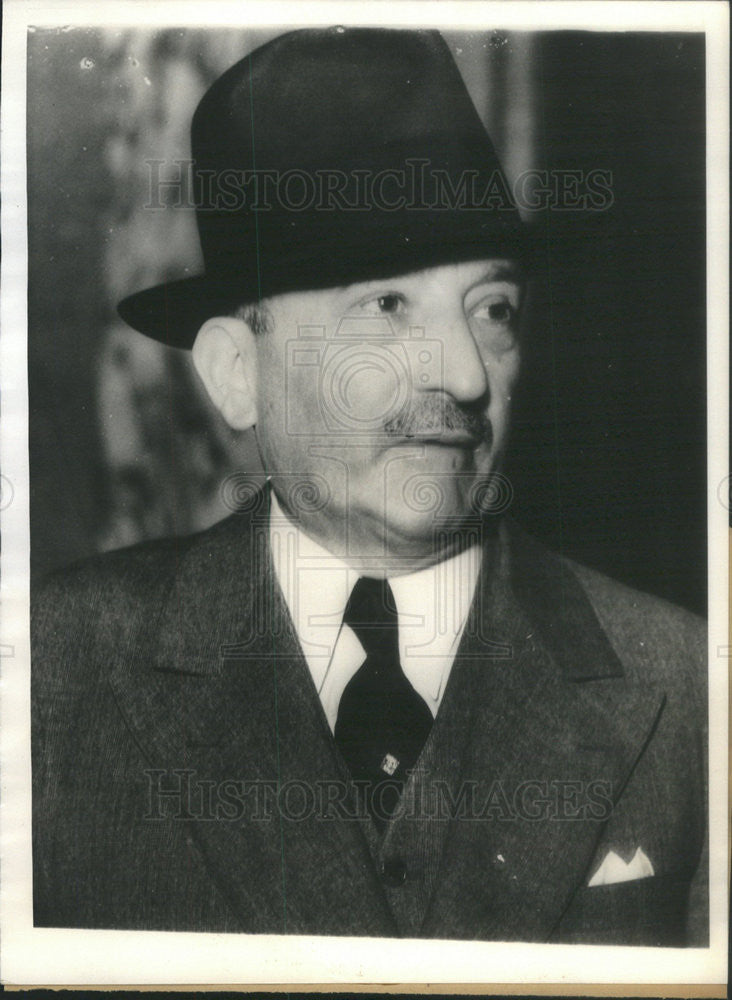 1935 Press Photo Edward F McGrady Government&#39;s Ace Mediator - Historic Images