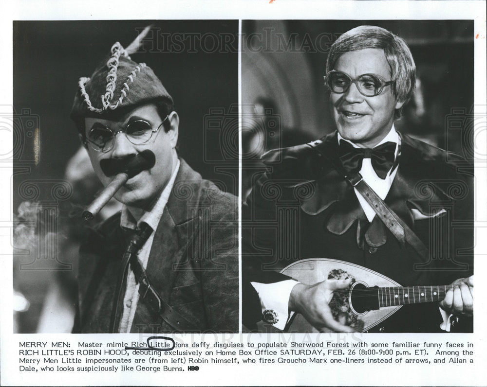 1994 Press Photo Impersonator Rich Little - Historic Images