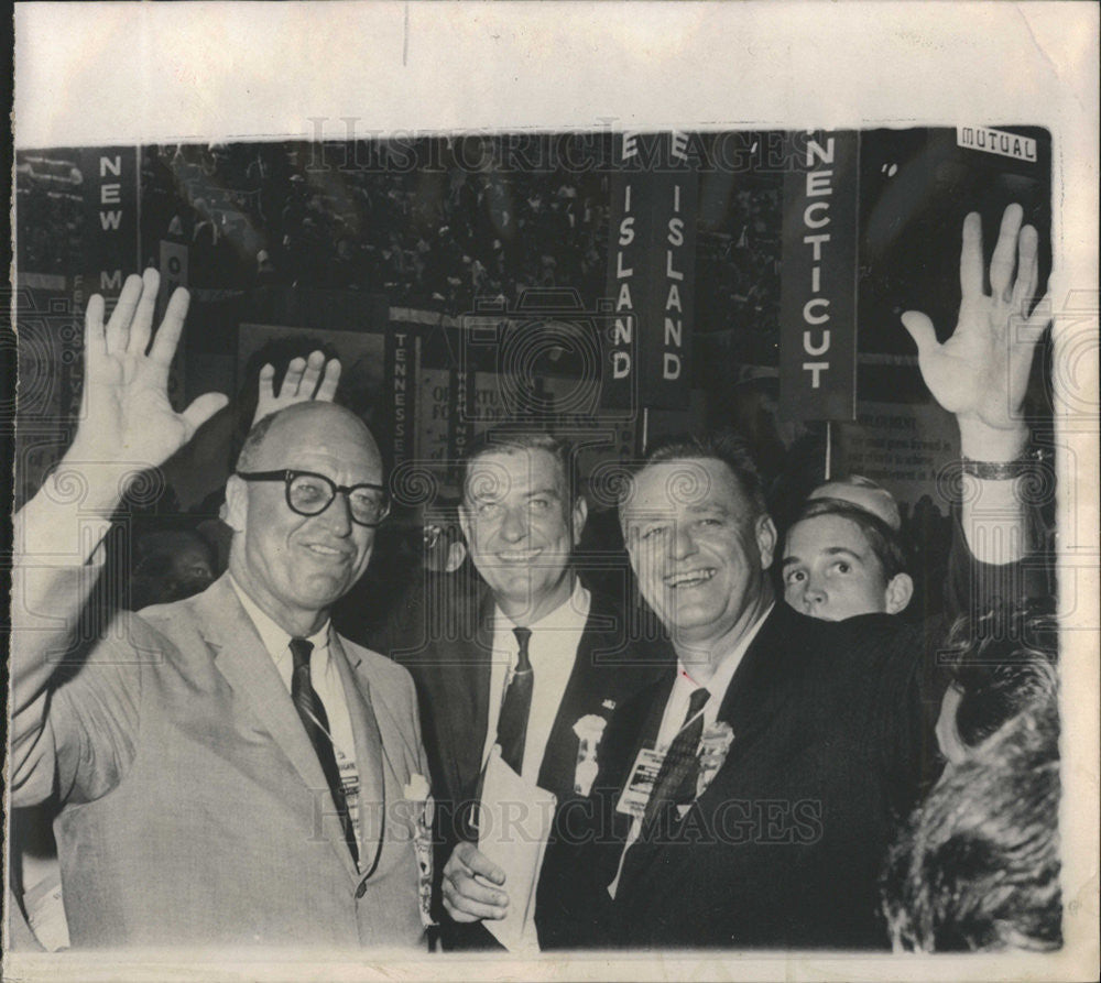 1964 Press Photo James,Franklin Jr,Elliot,J Roosevelt,sons of ex Pres - Historic Images