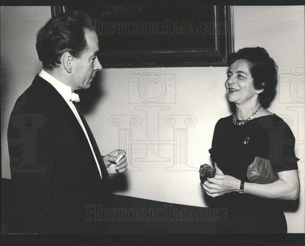 1965 Press Photo Witold Rowicki Director of Warsaw Philharmonic Orchestra - Historic Images