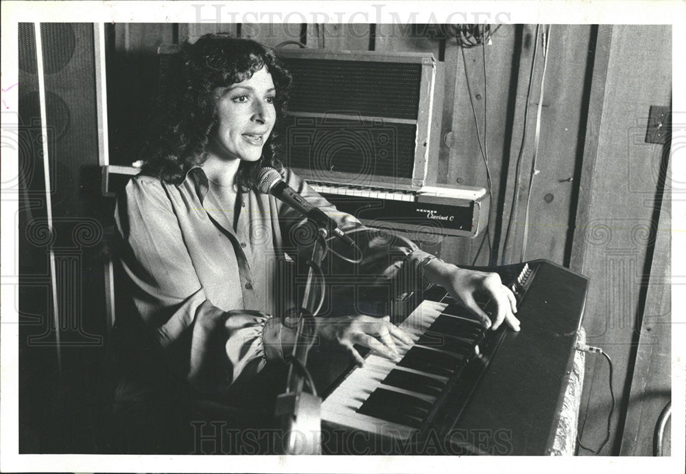 1979 Press Photo Judy Roberts Jazz Pianist - Historic Images