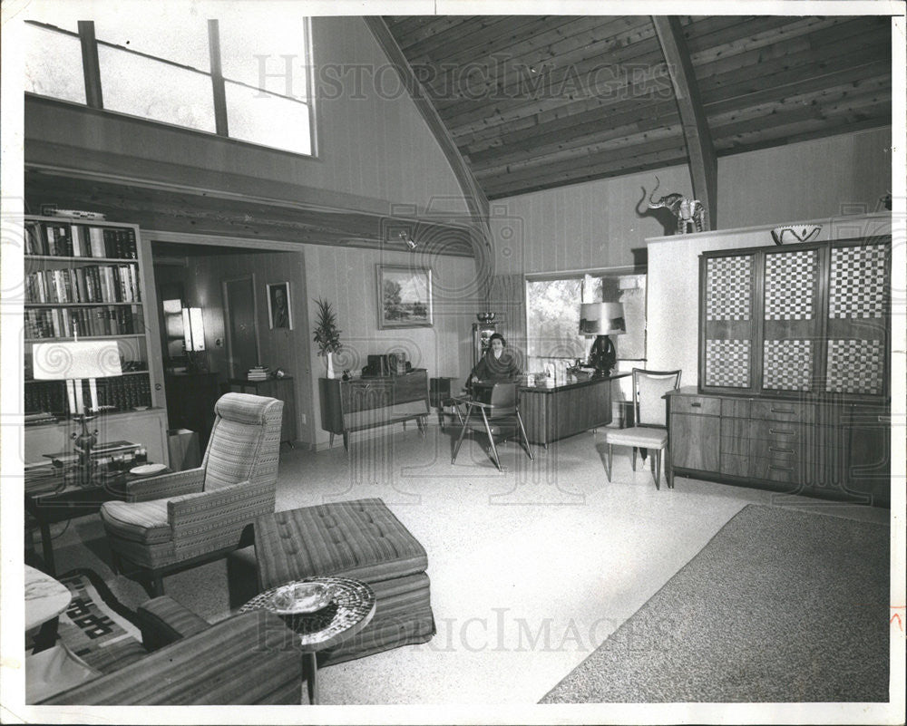 1965 Press Photo Lodge of former Governor William G. Stratton - Historic Images