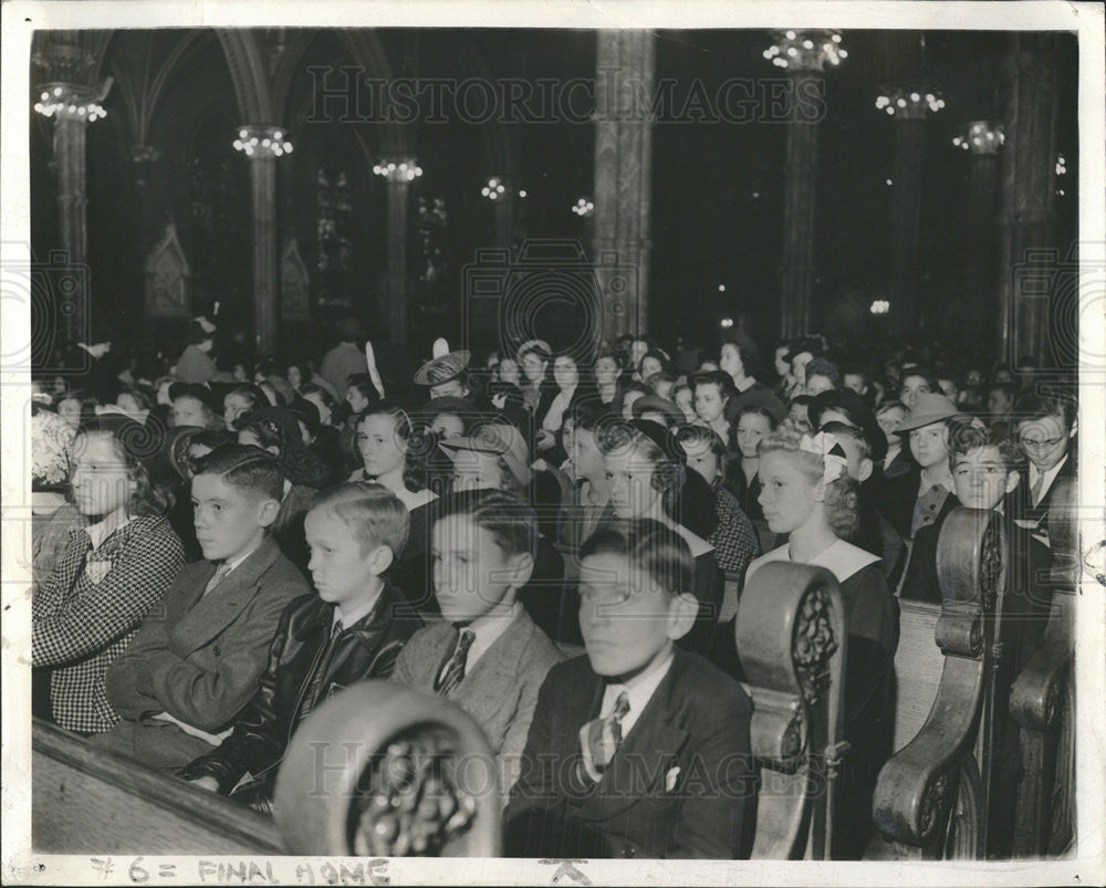 1939 Press Photo Cardinal George Mundelein&#39;s funeral. - Historic Images