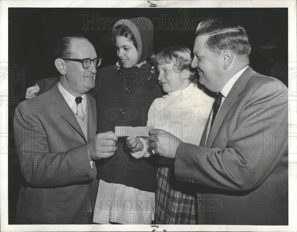 1960 Press Photo Philip Roberts, Frances Lindberg, Dorothy &amp; Russell Talbott - Historic Images