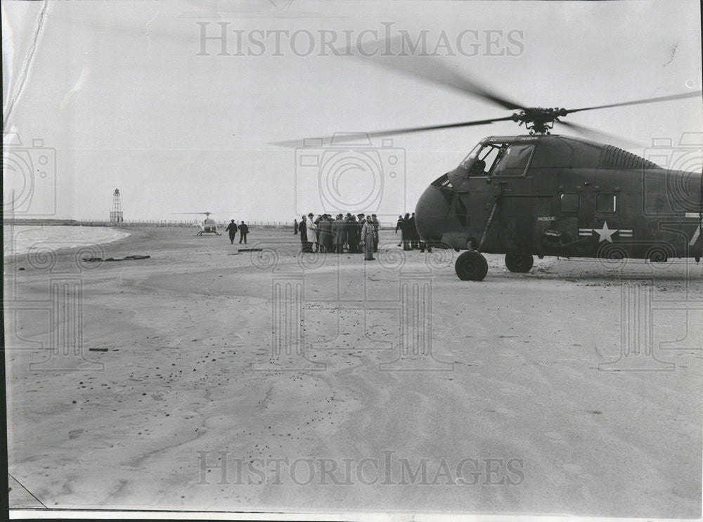 1959 Press Photo Helicopter - Historic Images