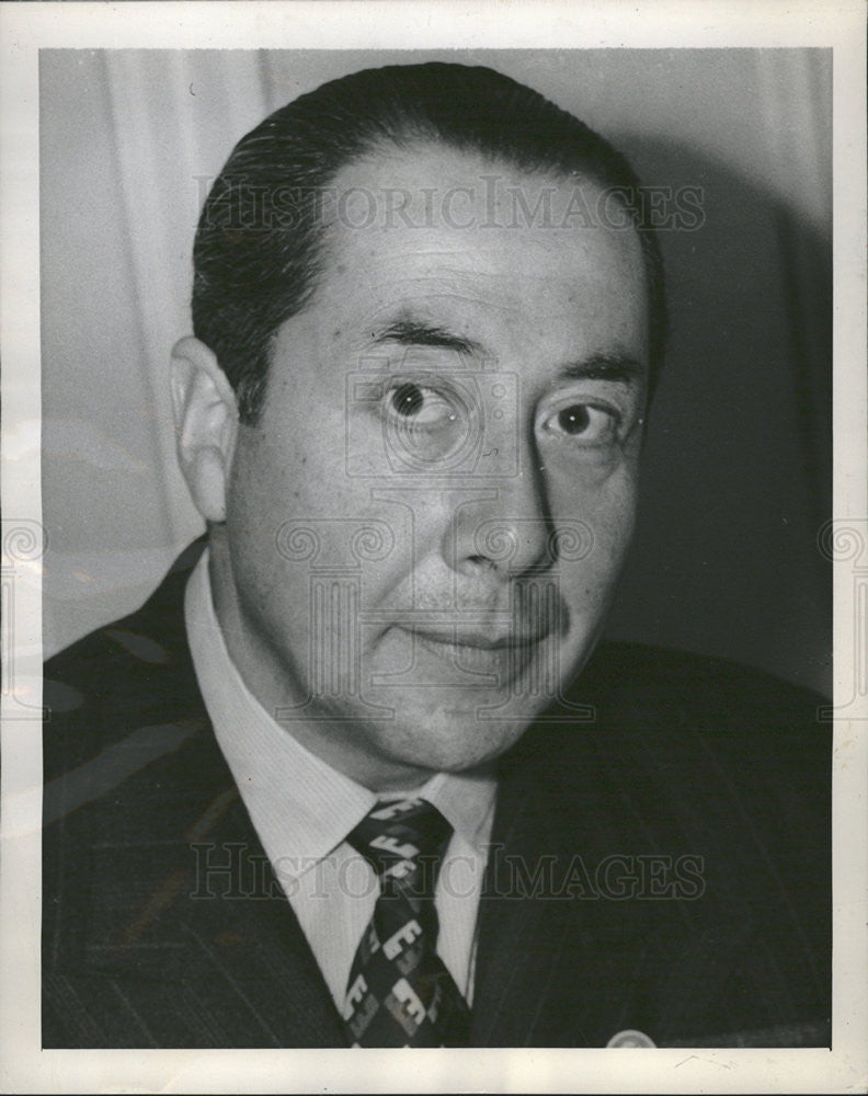 1945 Press Photo Marcial Mora, Ambassador to U.S., Born in Chile - Historic Images