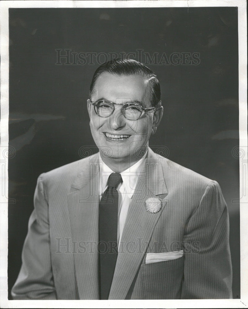 1959 Press Photo Television chef Francois Pope. - Historic Images