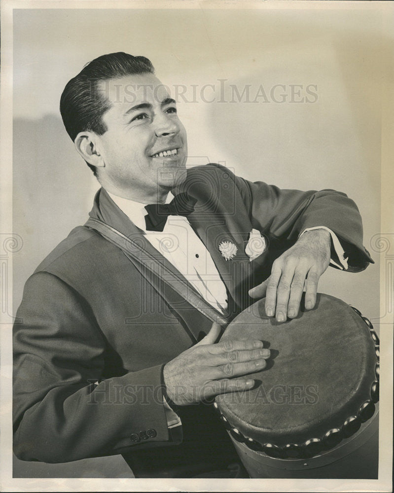 1950 Press Photo Ralph Rotgers Suave Cuban Maestro - Historic Images