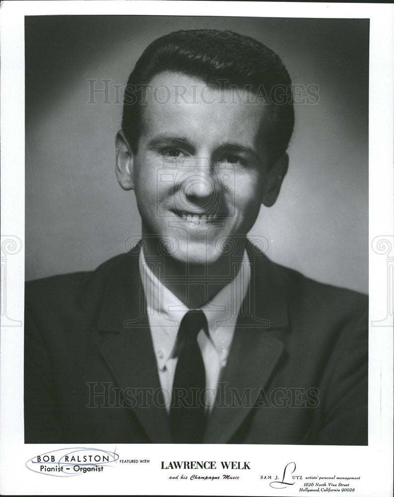 1970 Press Photo Bob Ralston Pianist Lawrence Welk - Historic Images