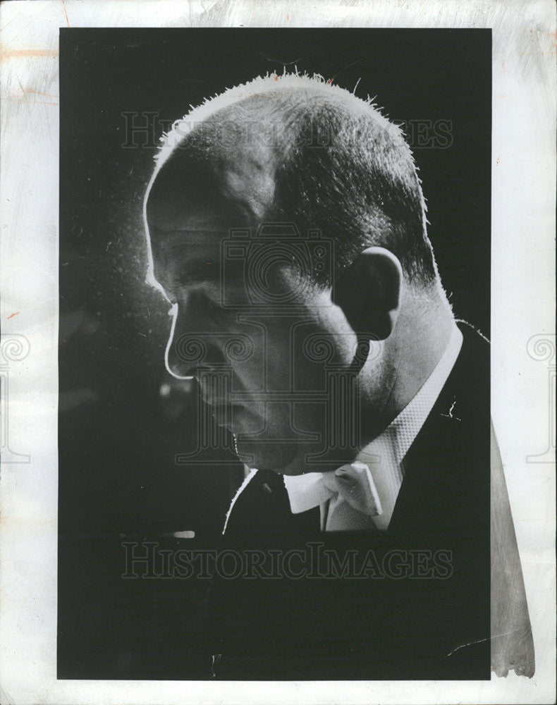 1968 Press Photo Ivan Moravec Czech Concert Pianist - Historic Images