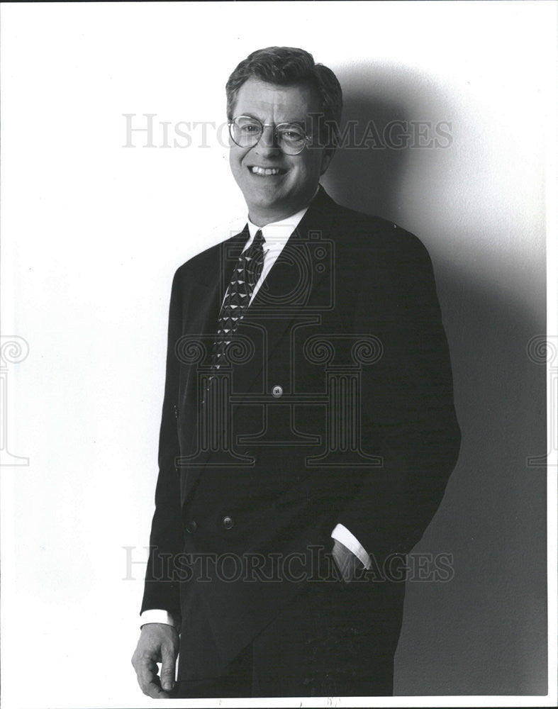 1993 Press Photo Jerry Springer Talk Show Host - Historic Images