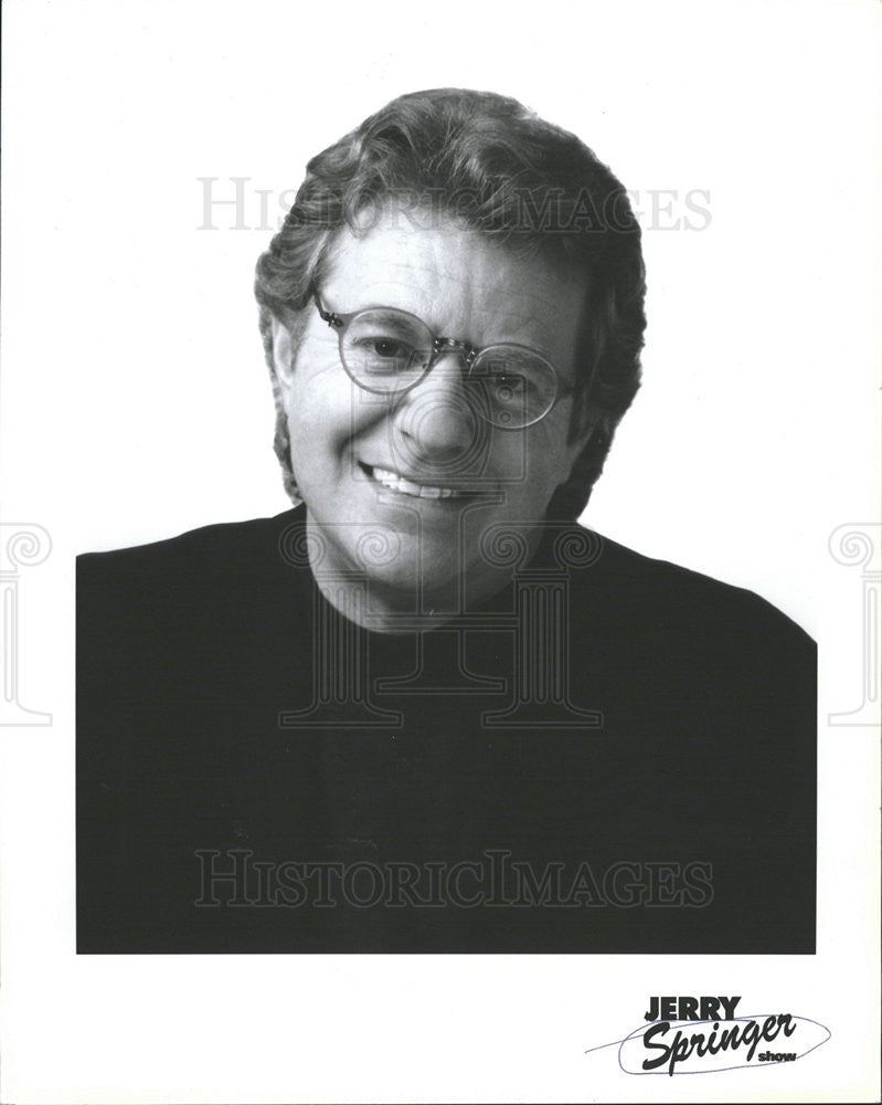 1995 Press Photo Jerry Springer Talk Show Host - Historic Images