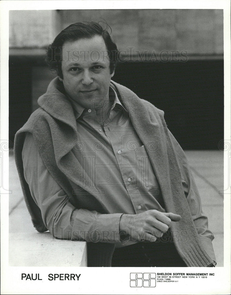 1974 Press Photo Musician Paul Sperry - Historic Images