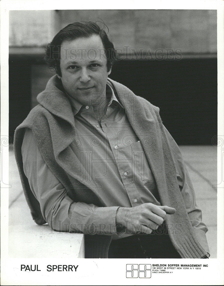 1975 Press Photo  Paul Sperry tenor opera singer - Historic Images