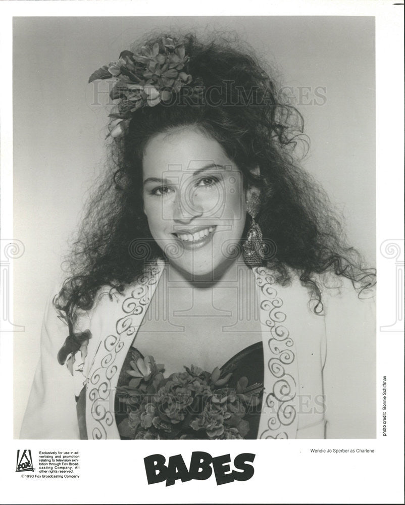 1990 Press Photo Wendie Jo Sperber staring in &quot;Babes&quot; - Historic Images