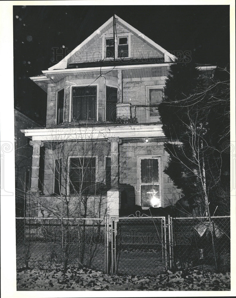 1986 Press Photo Nelson Springs Home, He is Accused of Kidnapping a Woman - Historic Images