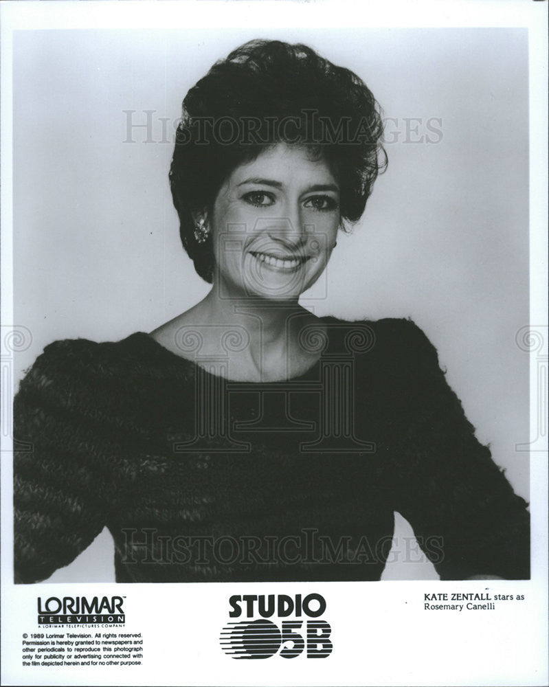 1989 Press Photo Kate Zentall Studio 5B Rosemary Canelli - Historic Images