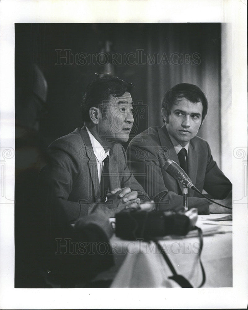 1970 Press Photo Vincent Yang Catholic Senator from Hawaii - Historic Images