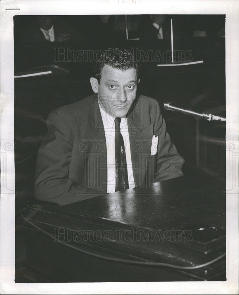 1955 Press Photo Nathan Zuckerman, - Historic Images