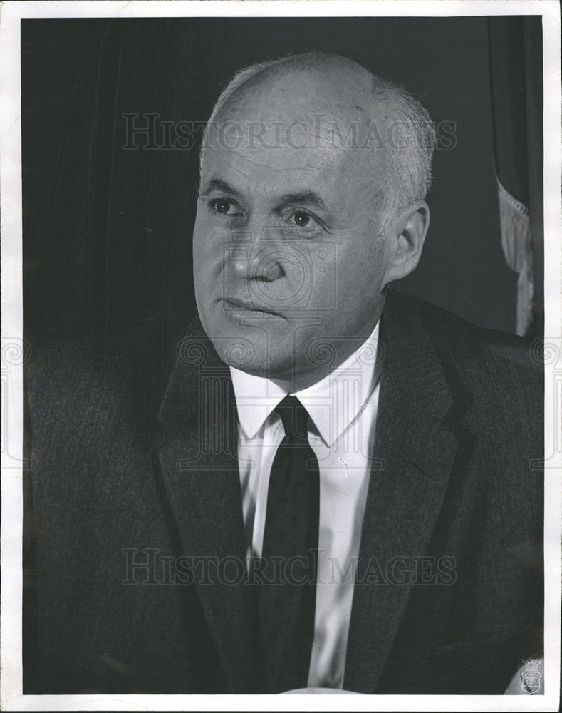 1961 Press Photo Eugene Zuckert,Air Force Secy - Historic Images