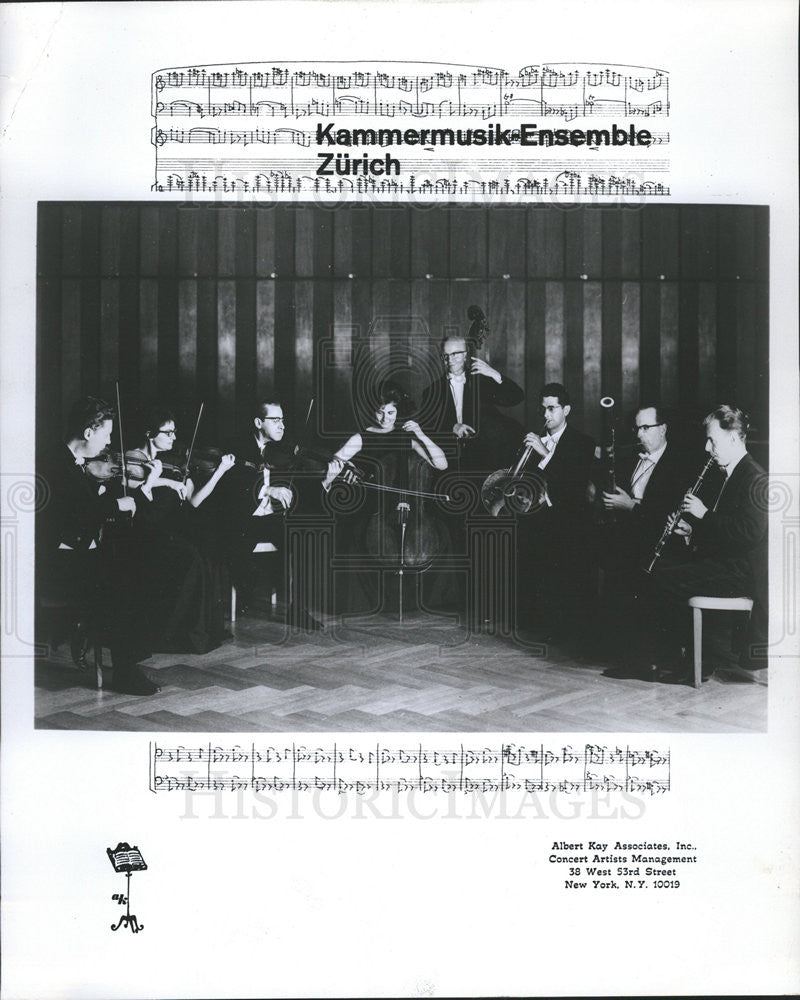 1970 Press Photo Zurich Chamber Ensemble - Historic Images