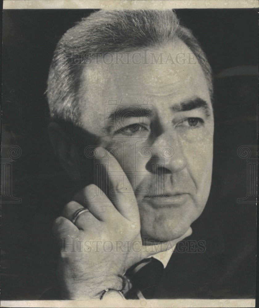 1968 Press Photo Senator Eugene J McCarthy In Milwaukee - Historic Images