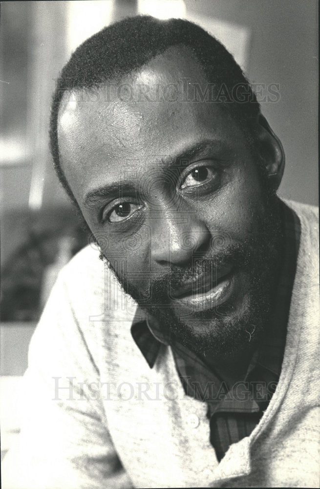 1985 Press Photo Cleavon Little American Film Television Stage Actor - Historic Images