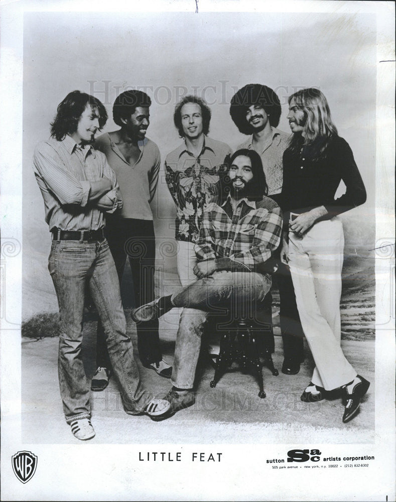 1973 Press Photo Musical group Little Feat - Historic Images