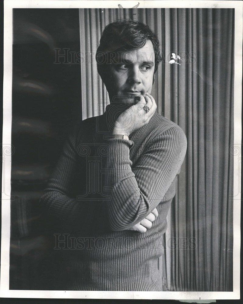 1972 Press Photo Comedian Rich little - Historic Images