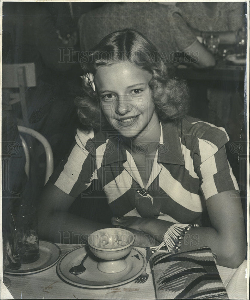 1940 Press Photo 16 Birthday For Josephine Carpenter Of Mr And Mrs Kenneth - Historic Images