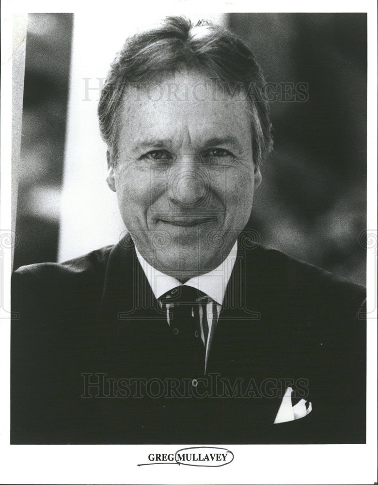 Press Photo Greg Mullavey American Film Television Actor - Historic Images