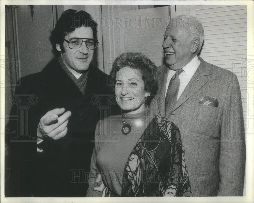 1981 Press Photo Pinchas Zukerman Mr. and Mrs. Zollie Frank - Historic Images