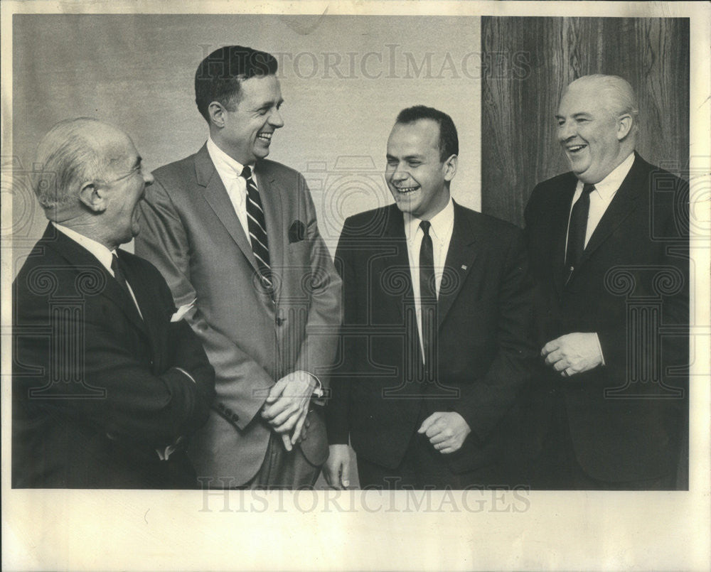 1965 Press Photo Stuart List, Stewart Macdonald, Cetin Yuregir Russ Stewart - Historic Images