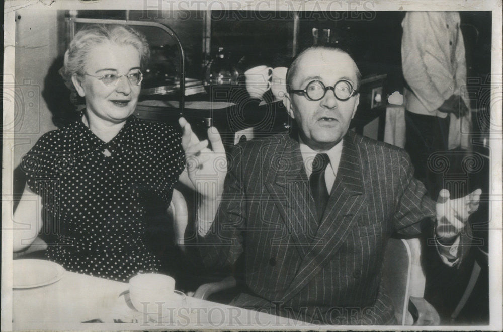 1951 Press Photo Dr. Vladimir Prochazka, new Czechoslovakian Ambassador to US - Historic Images