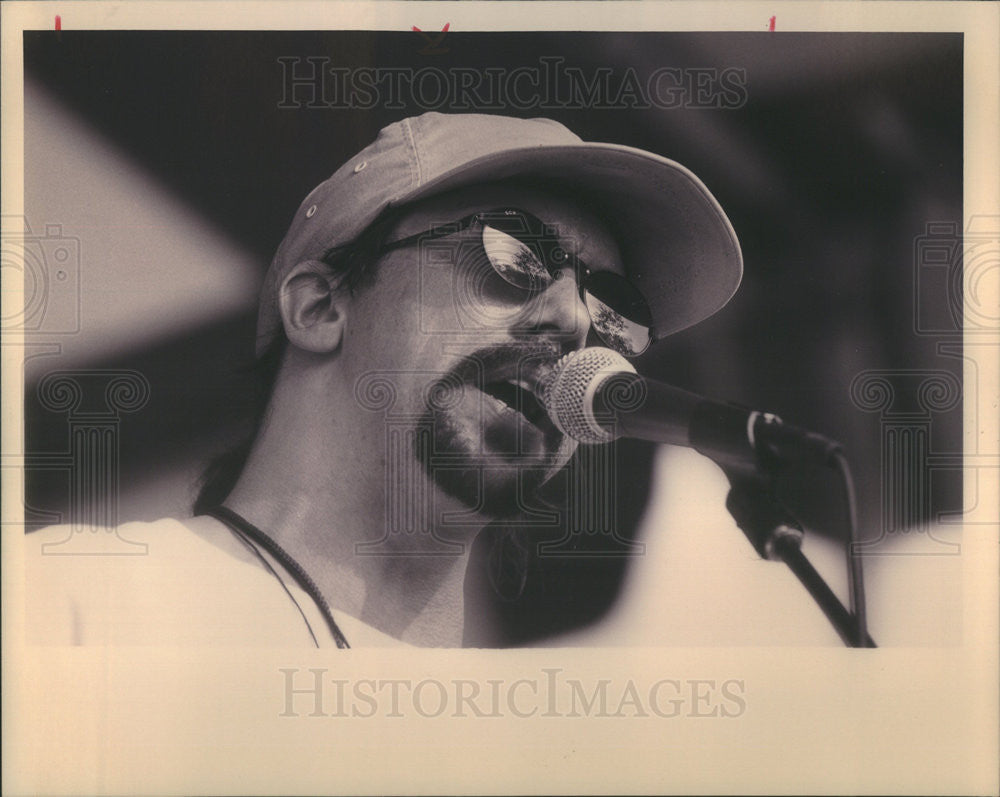 1993 Press Photo Tommy Malone of the &quot;Subdudes&quot; - Historic Images