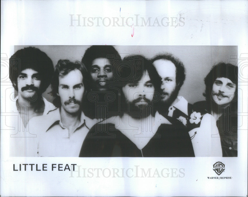 1977 Press Photo Musical group Little Feat - Historic Images