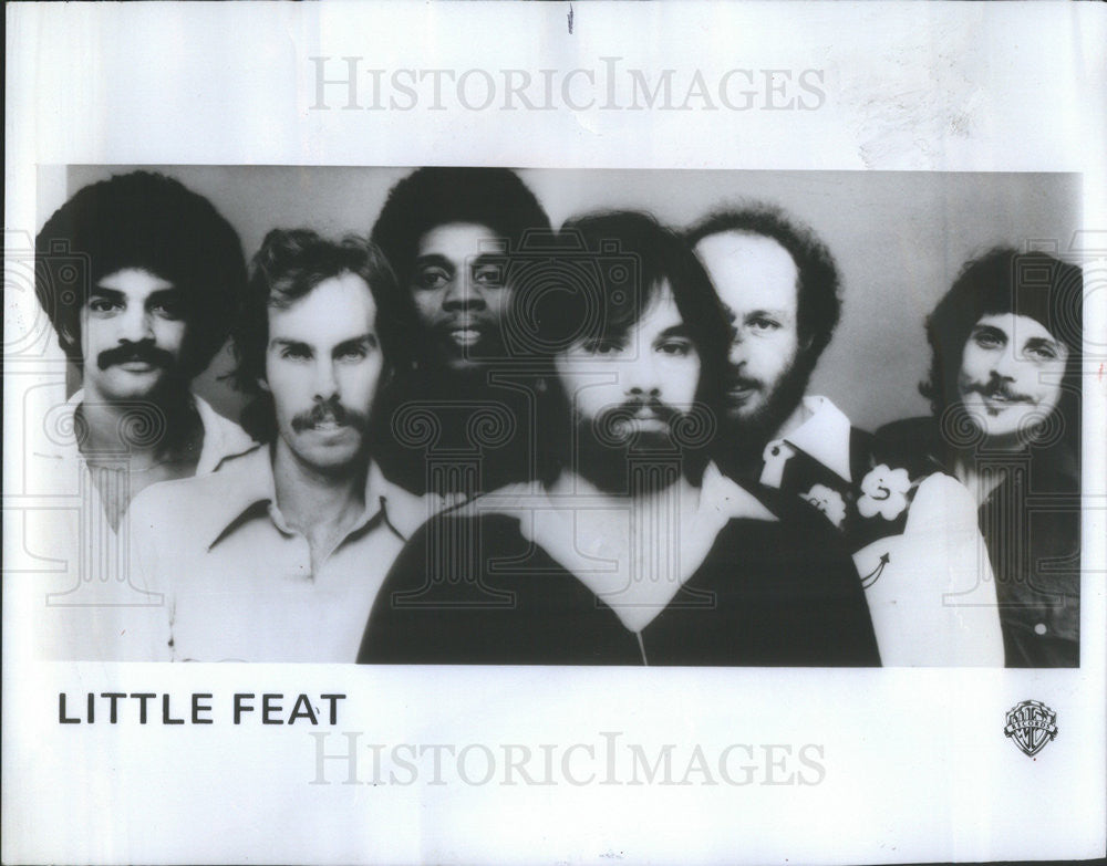 1977 Press Photo Little Feat.L George,B Payne,P Barrere,K Gradney,S Clayton - Historic Images