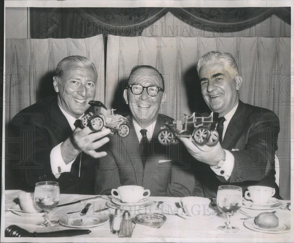 1963 Press Photo Michael Schwartz Fred Litsinger Edward Cleary - Historic Images