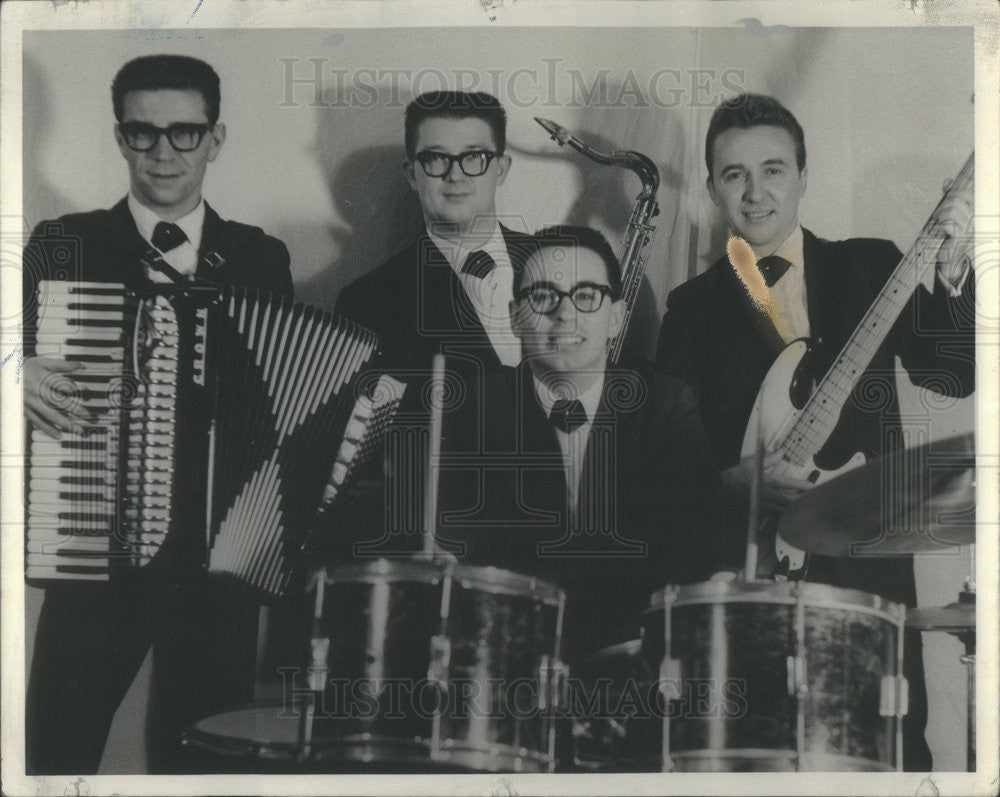 1965 Press Photo Little Dickens Musical Group - Historic Images