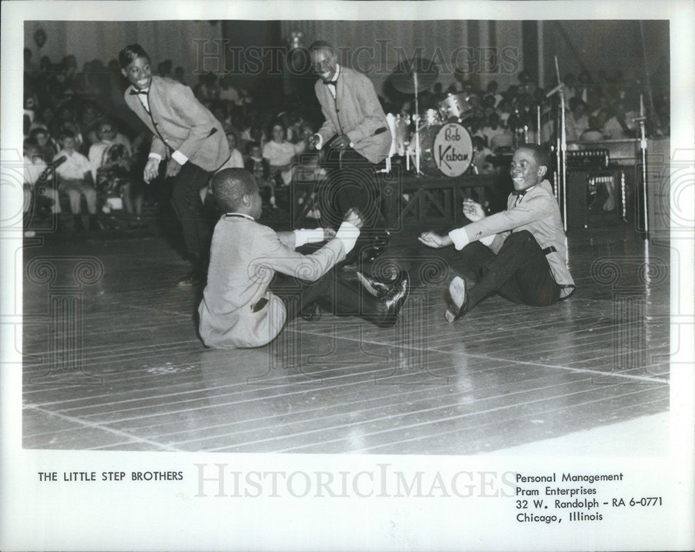 1967 Press Photo &quot;The Little Step Brothers&quot; an Amazing Quartet - Historic Images