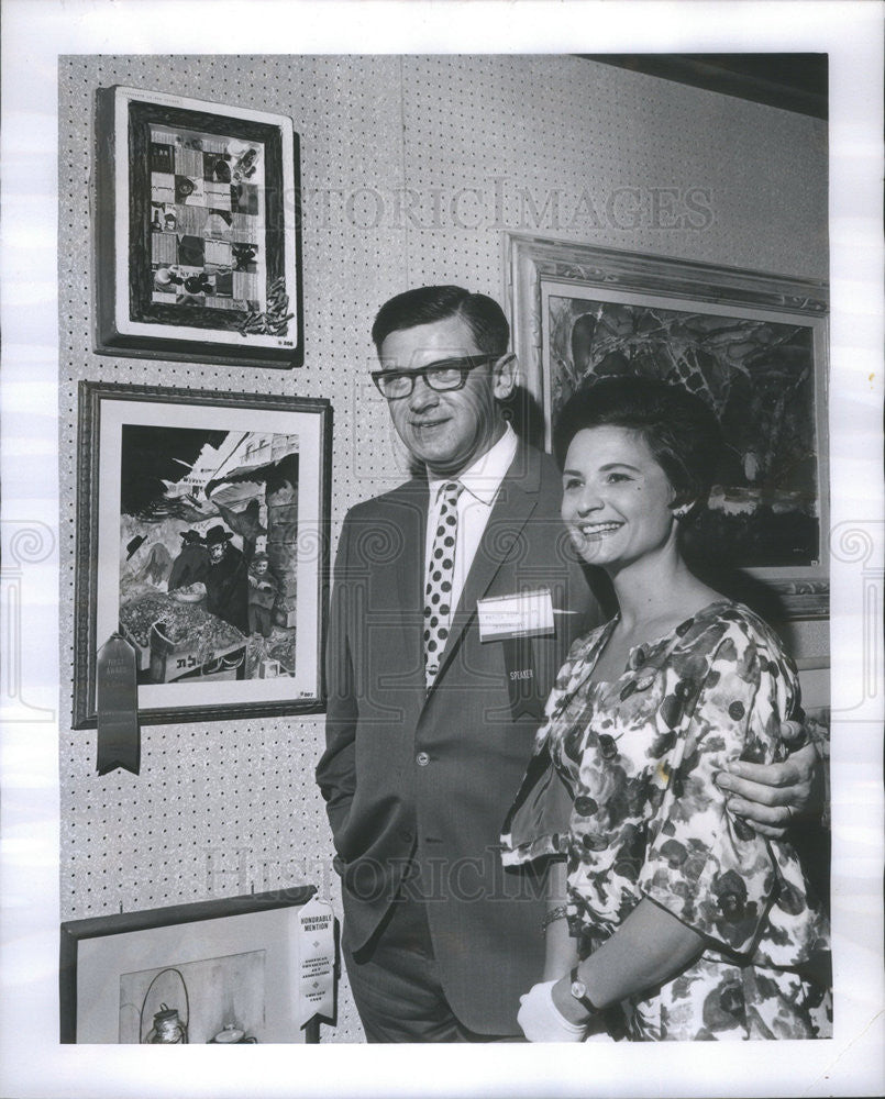 1966 Press Photo Dr Marcel Neuman, Internist on Staff at Mount Sinai Hospital - Historic Images