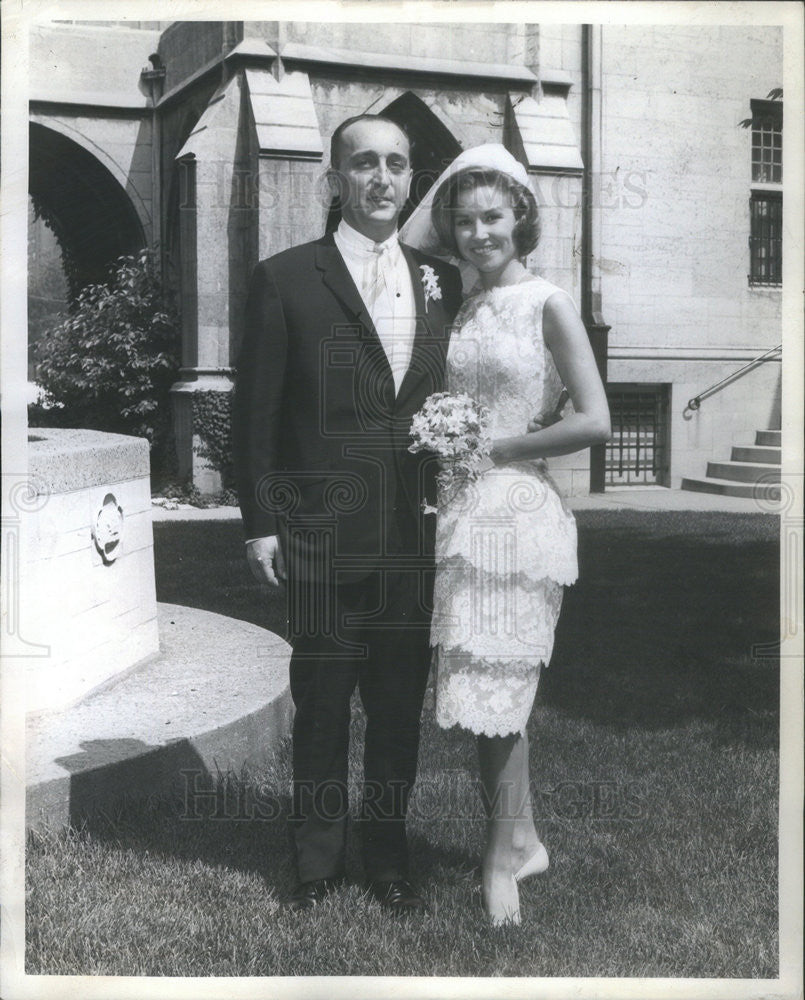 1963 Press Photo Mr and Mrs. Fred Niles - Historic Images